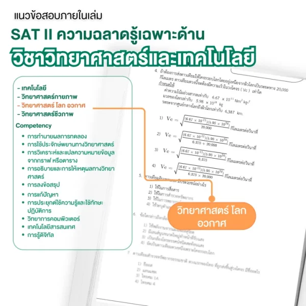 หนังสือ NETSAT สายวิทยาศาสตร์สุขภาพ + คอร์สติวเฉลยข้อสอบ 20 ชั่วโมง - Image 5